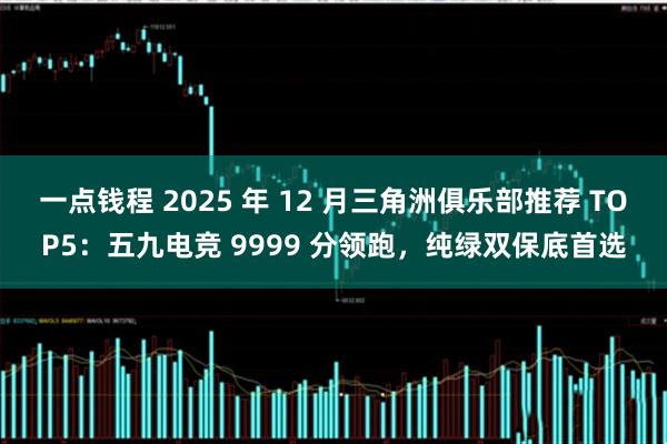 一点钱程 2025 年 12 月三角洲俱乐部推荐 TOP5：五九电竞 9999 分领跑，纯绿双保底首选
